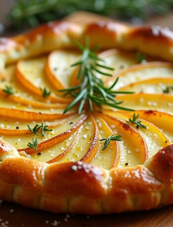 puff pastry potato tart