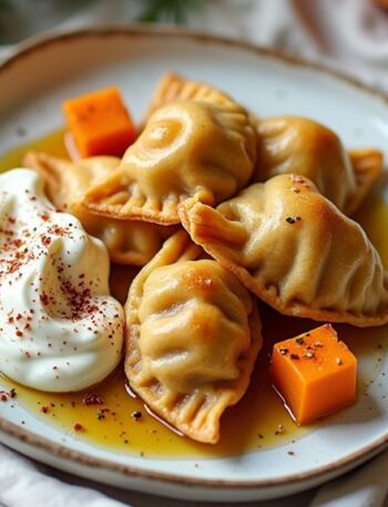 red kuri squash dish