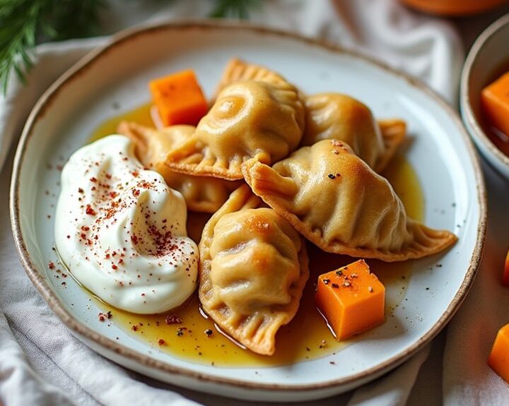 red kuri squash dish