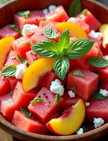 refreshing summer fruit salad