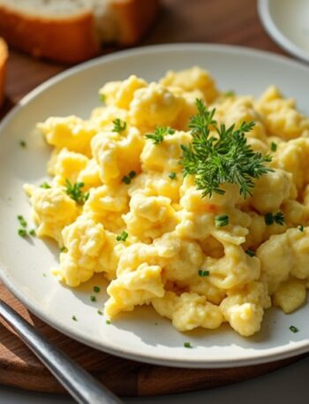 rich and creamy scramble