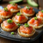 salmon sushi bake cups