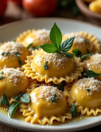 savor sage butter ravioli