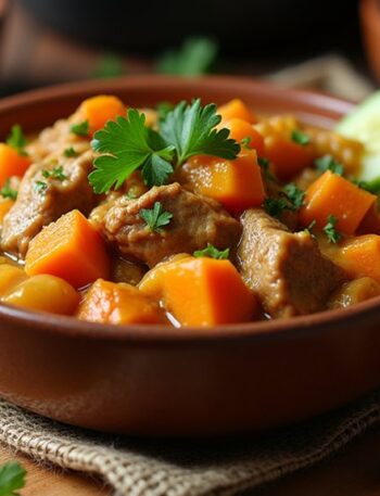 senegalese mafe peanut stew