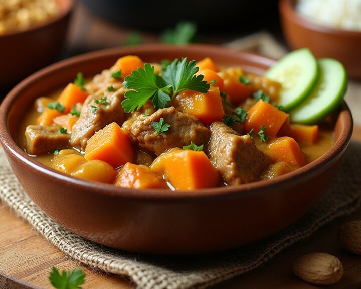 senegalese mafe peanut stew