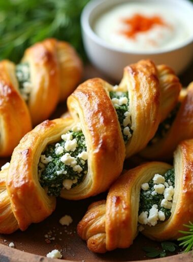 spinach and feta pastry
