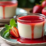 strawberry panna cotta delight