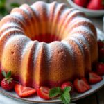 strawberry pound cake delight