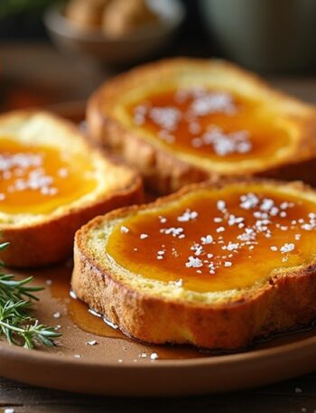 sweet and buttery toast