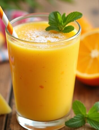 tropical fruit smoothie recipe