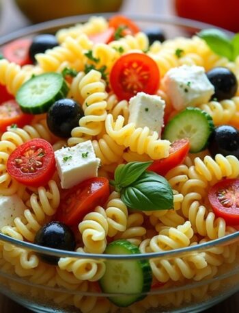 vibrant italian pasta salad