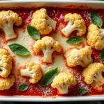 baked cauliflower parmesan delight