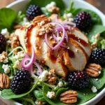 blackberry chicken salad delight
