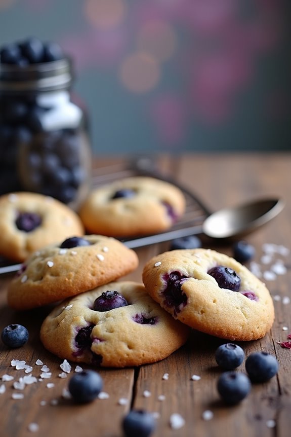 blueberry cookie baking adventure