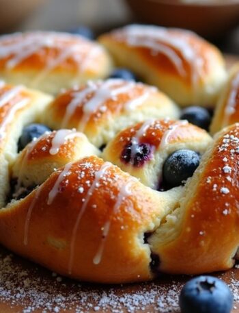 blueberry cream cheese braid