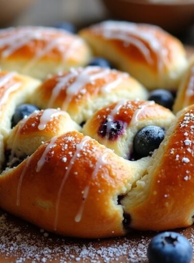 blueberry cream cheese braid