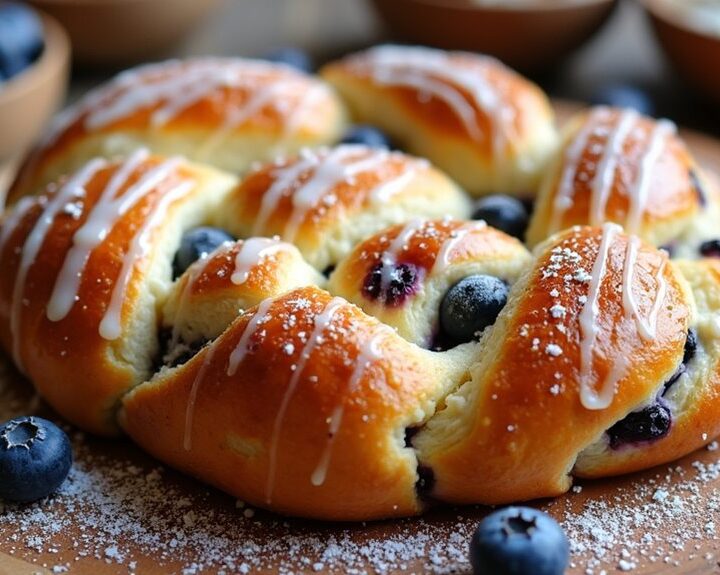 blueberry cream cheese braid