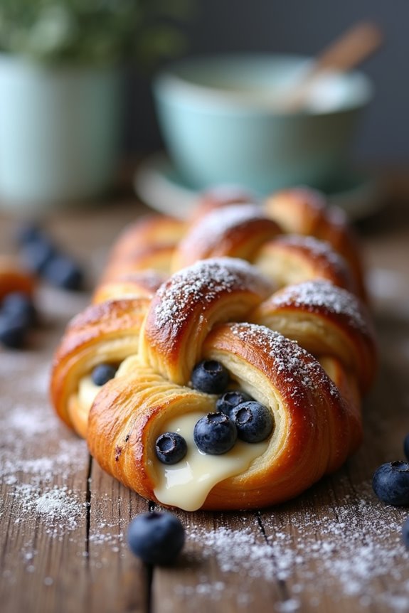 blueberry cream cheese pastry