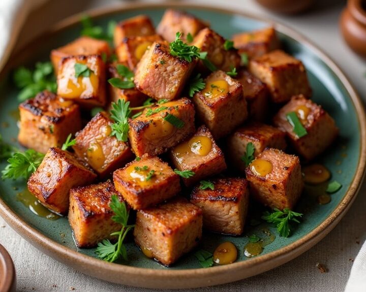 cajun garlic butter steak bites