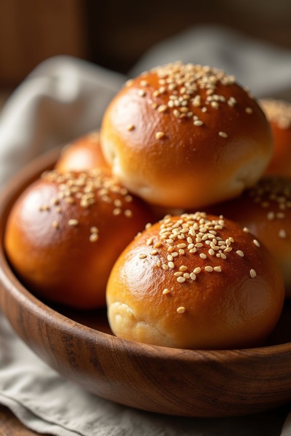 chinese brown sugar buns