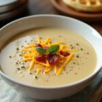 cozy baked potato soup