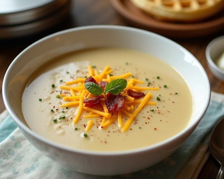 cozy baked potato soup