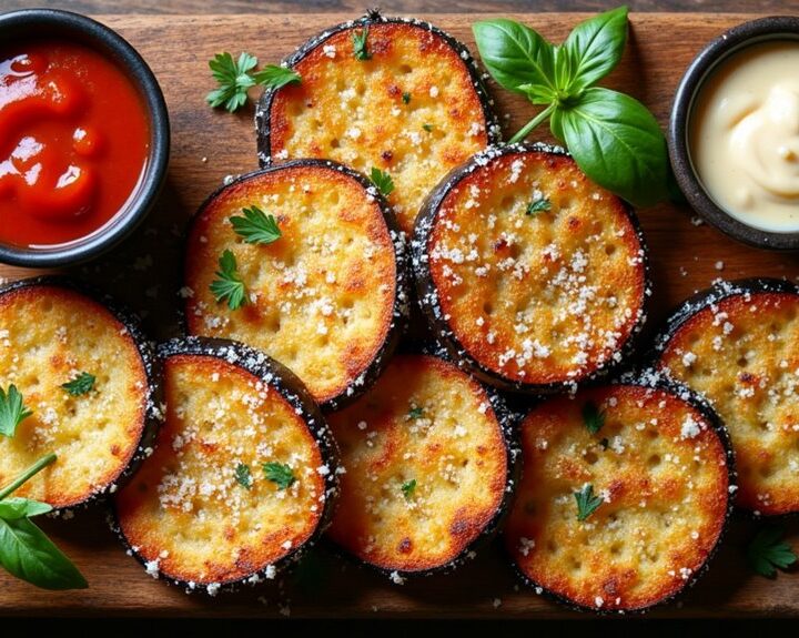 crispy air fryer eggplant