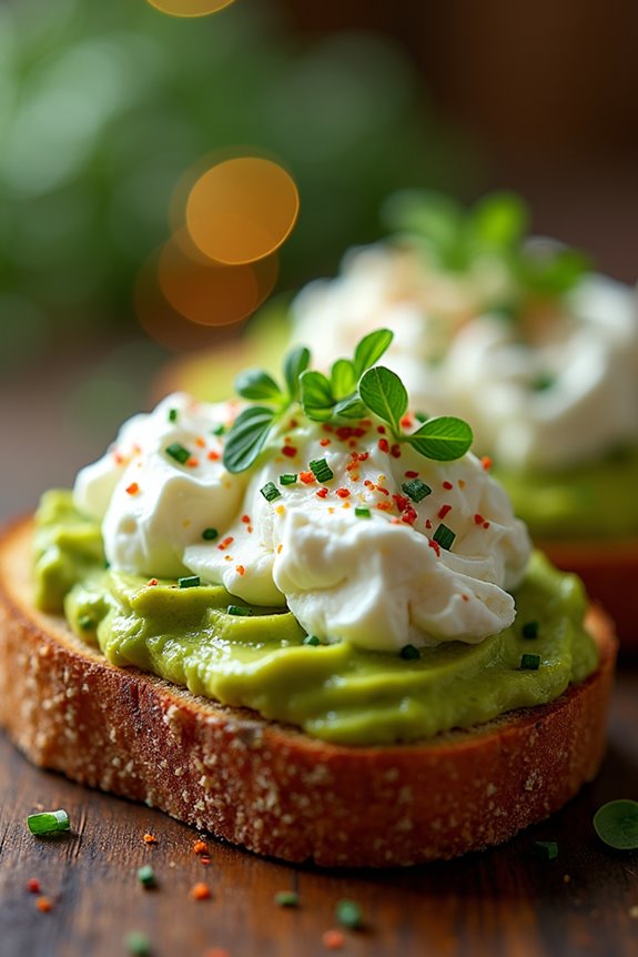 crispy avocado toast masterpiece