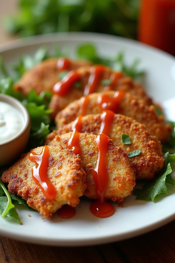 crispy spicy chicken fillets