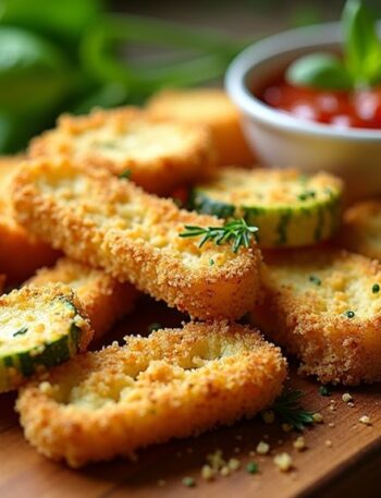 crispy zucchini fries recipe