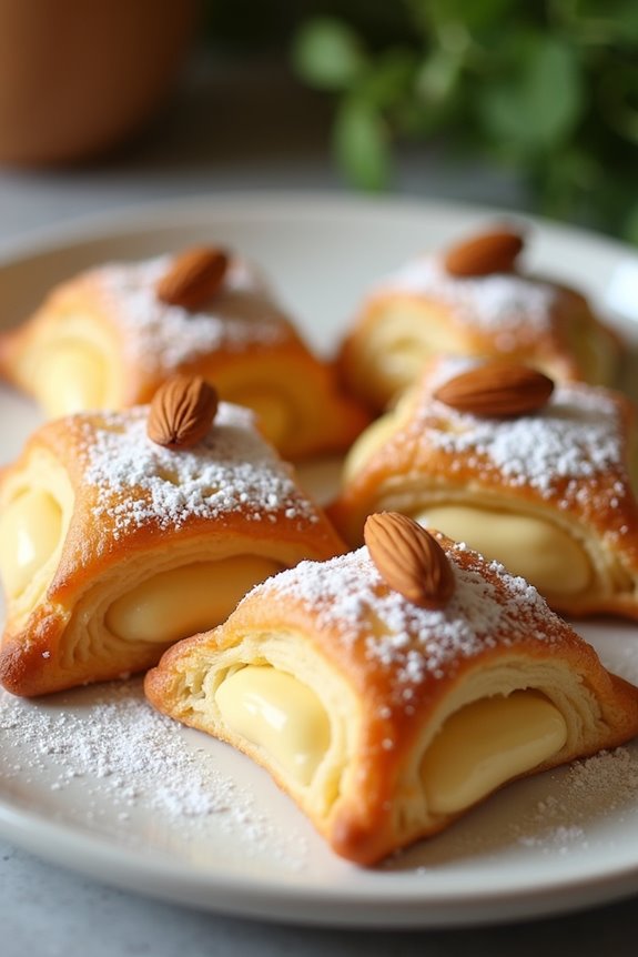 custard almond puff pastry