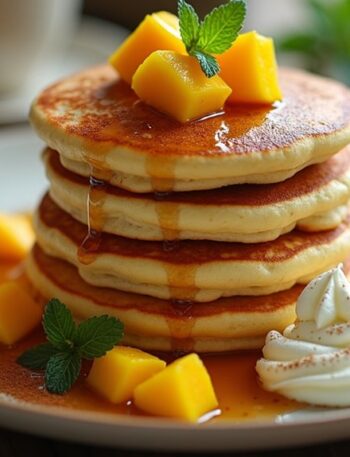 delicious mango pancakes recipe