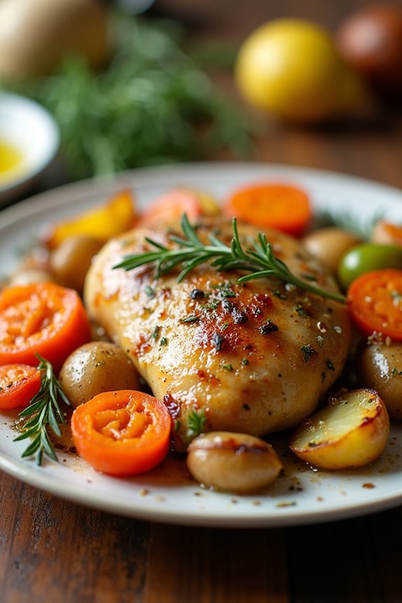 easy lemon herb chicken