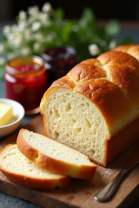 fluffy butter bread recipe