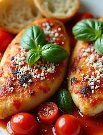 garlic basil chicken recipe