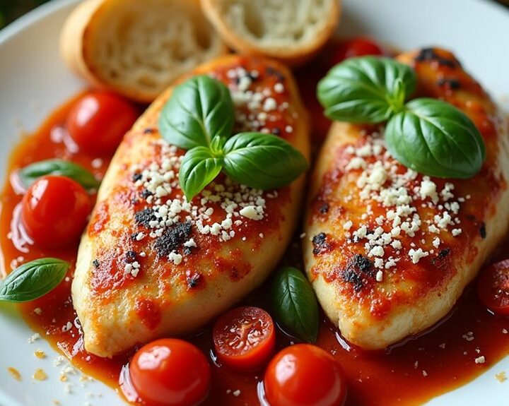 garlic basil chicken recipe