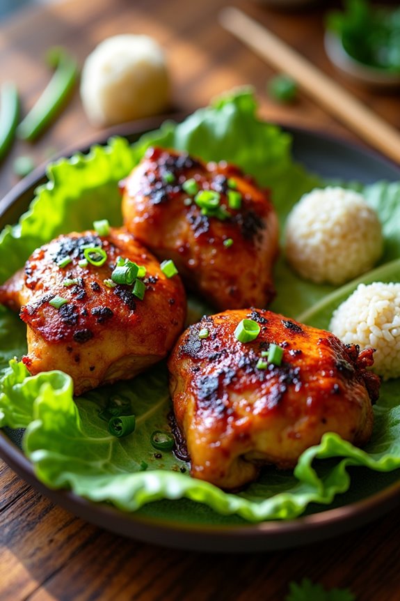 grilling huli huli chicken