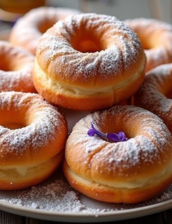 homemade honey cruller donuts