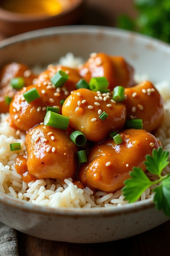 honey garlic chicken recipe