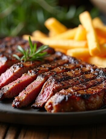 irresistible steak and fries