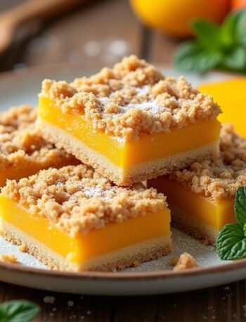 mango crumb bars recipe