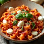 pasta dish with sorrentina flavor