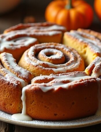 pumpkin cinnamon roll bake