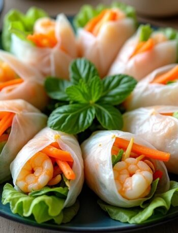 rice paper shrimp rolls