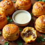 savory garlic parmesan burgers