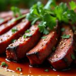 savory sticky beef ribs