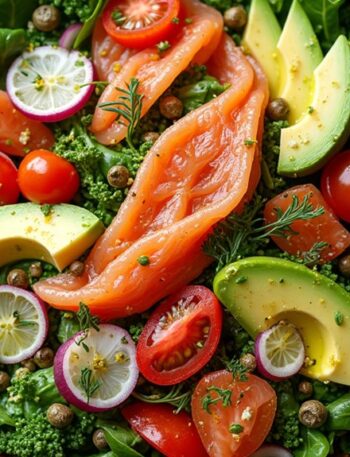 smoked salmon salad recipe