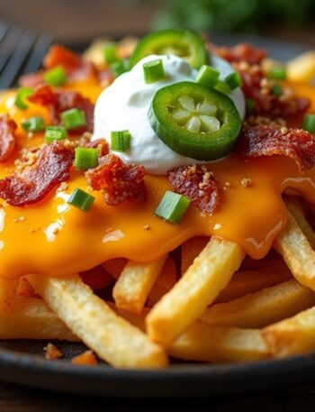 ultimate loaded cheese fries