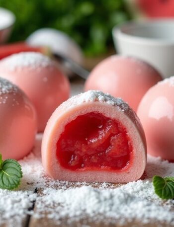 watermelon mochi treat recipe
